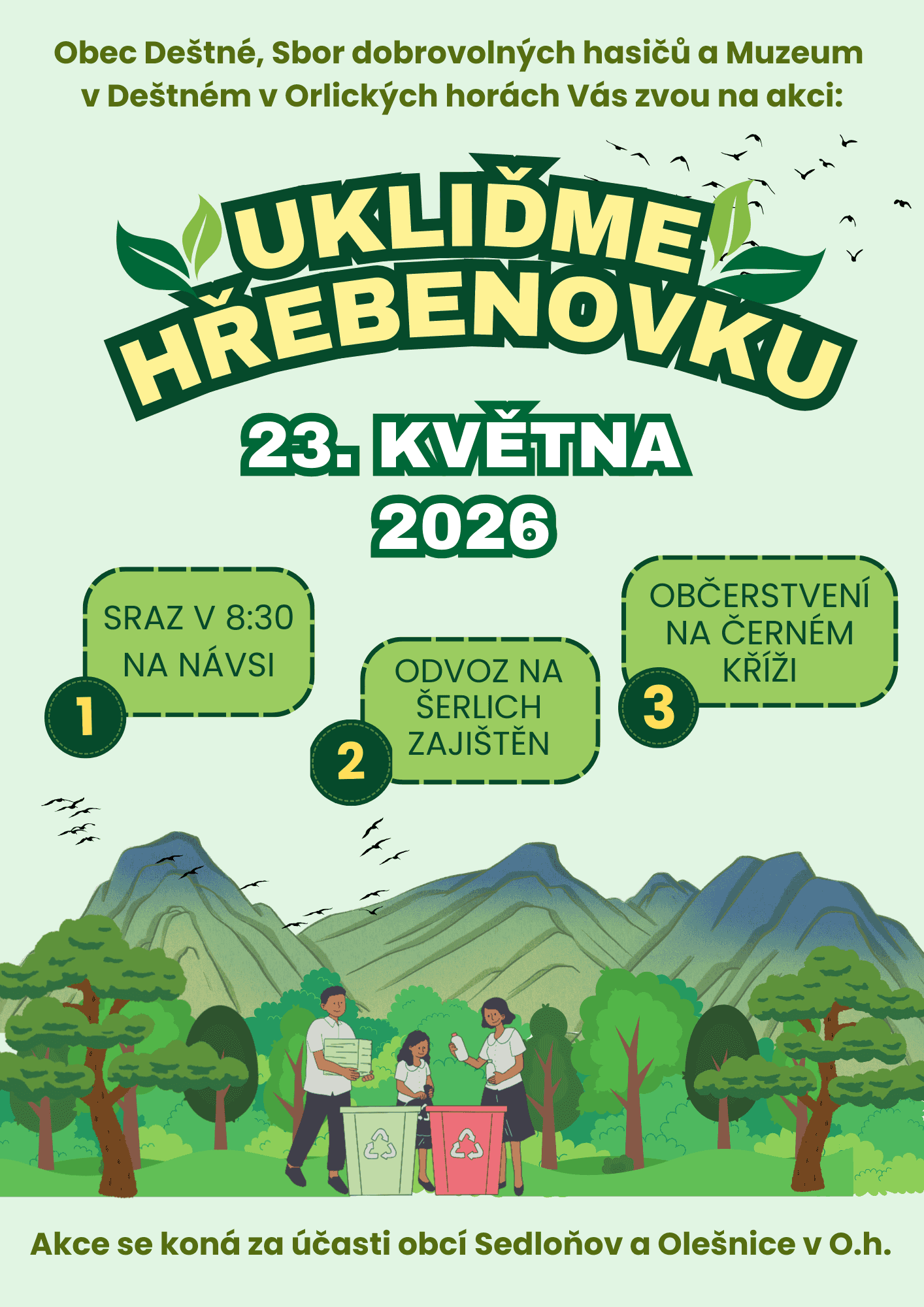 Ukliďme hřebenovku